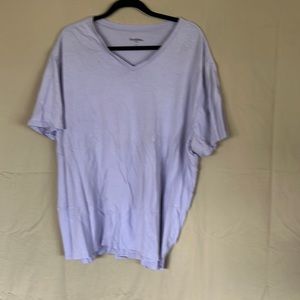 Goodfellow light purple v-neck t-shirt, like new, size XXL